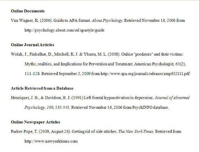 Citefast automatically formats citations: APA 6th edition